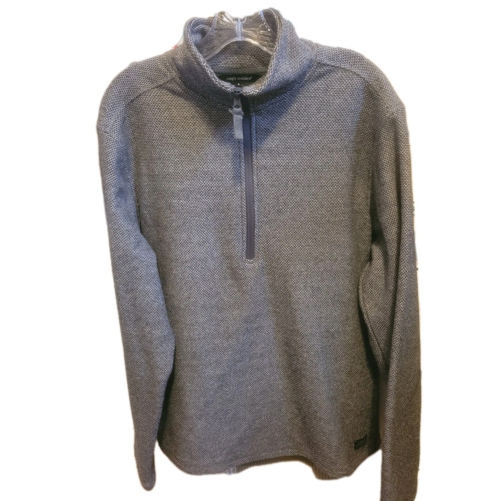 Simply Southern Long Sleeve Quarter Zip Large‎